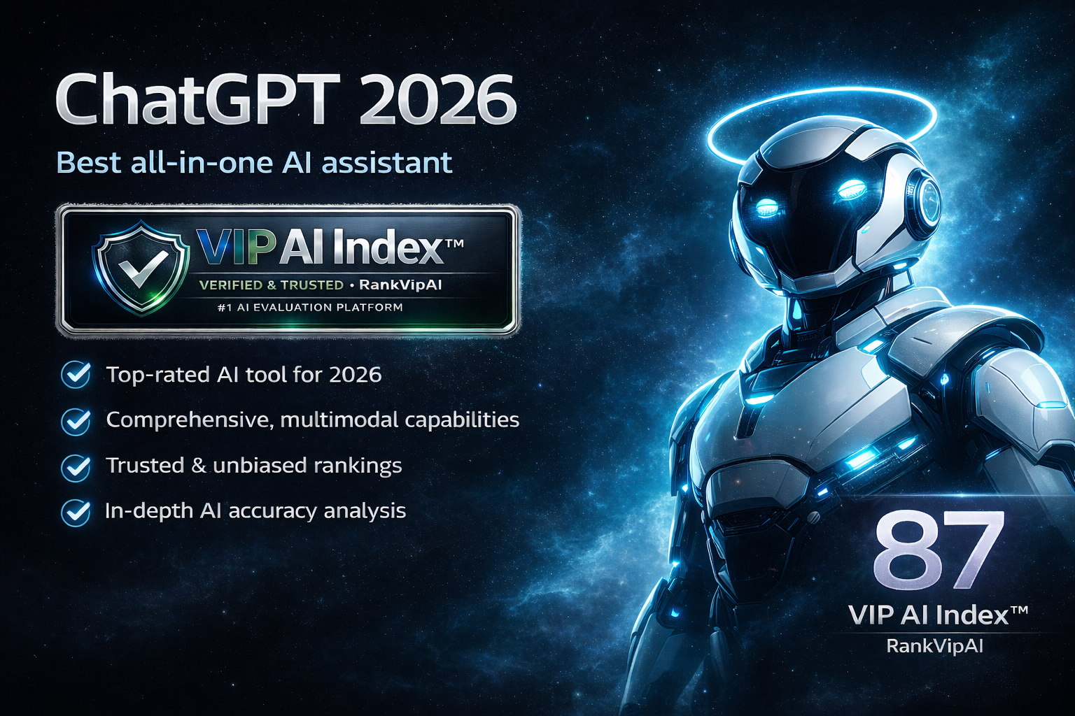 ChatGPT Review featured image showing the OpenAI assistant and RankVipAI verdict