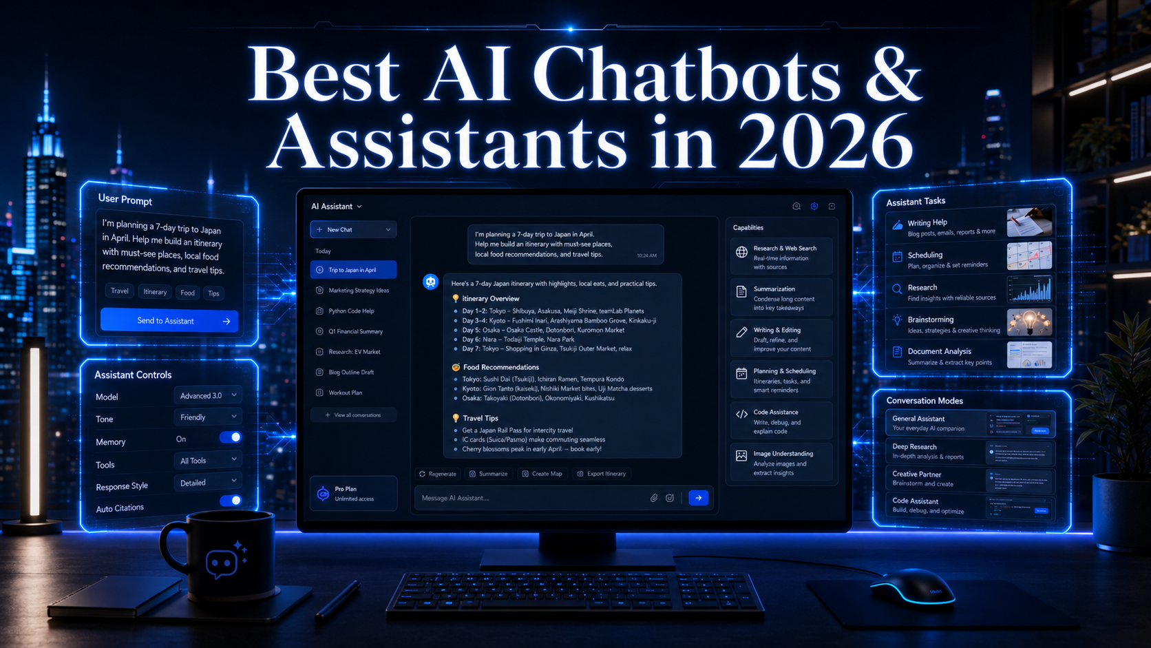 Best AI Chatbots and Assistants in 2026 ranking by RankVipAI