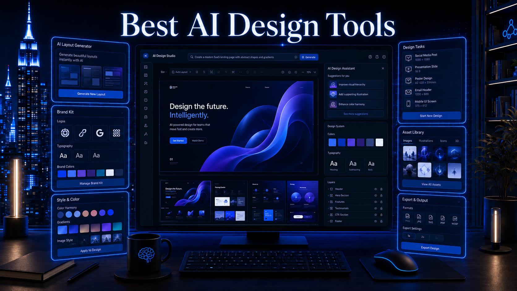 Best AI Design Tools in 2026 ranking by RankVipAI
