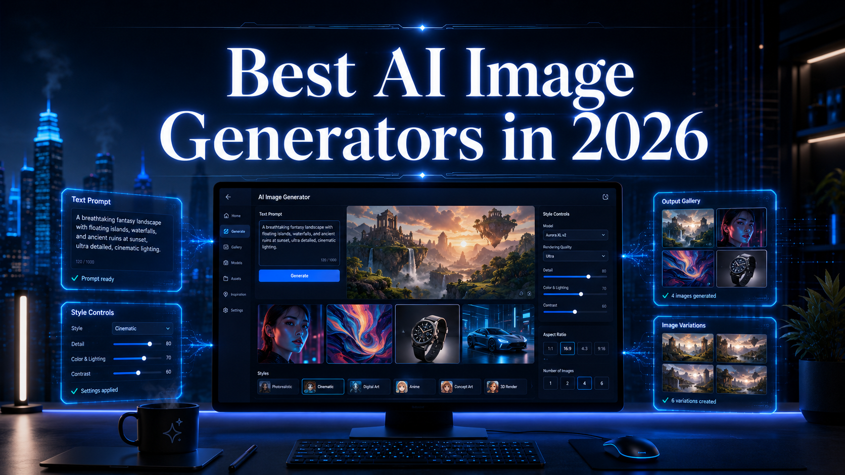 Best AI Image Generators in 2026 ranking by RankVipAI
