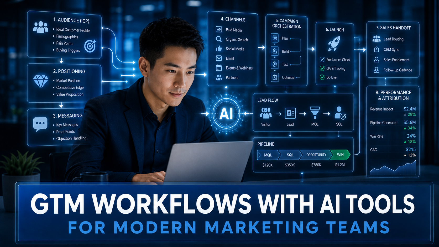 GTM Workflows With AI Tools for Modern Marketing Teams