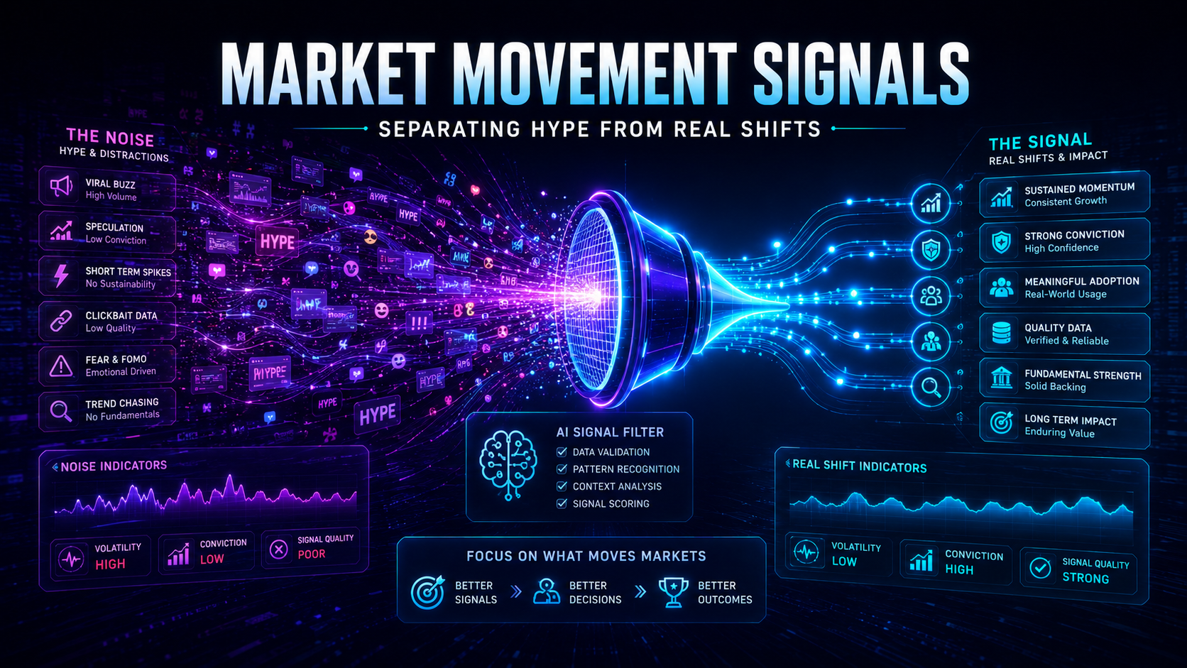 Market Movement Signals That Separate Hype From Real Shifts
