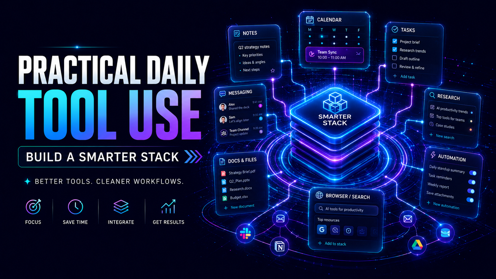 Practical Daily Tool Use: How to Build a Smarter Stack