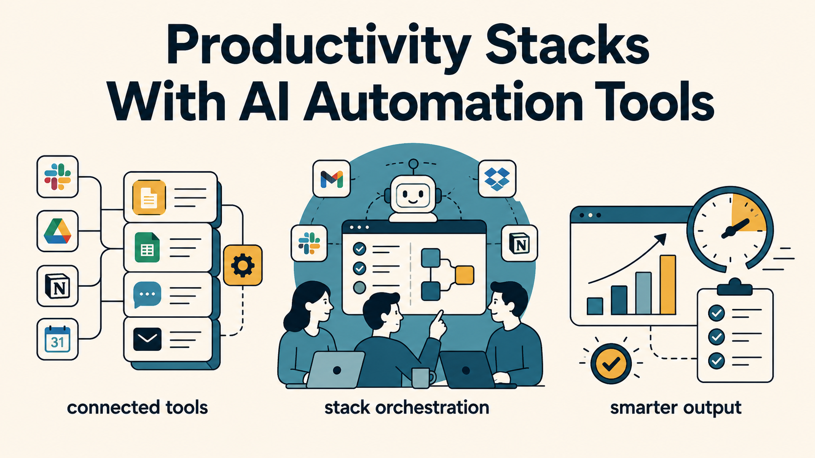Productivity Stacks With AI Automation Tools