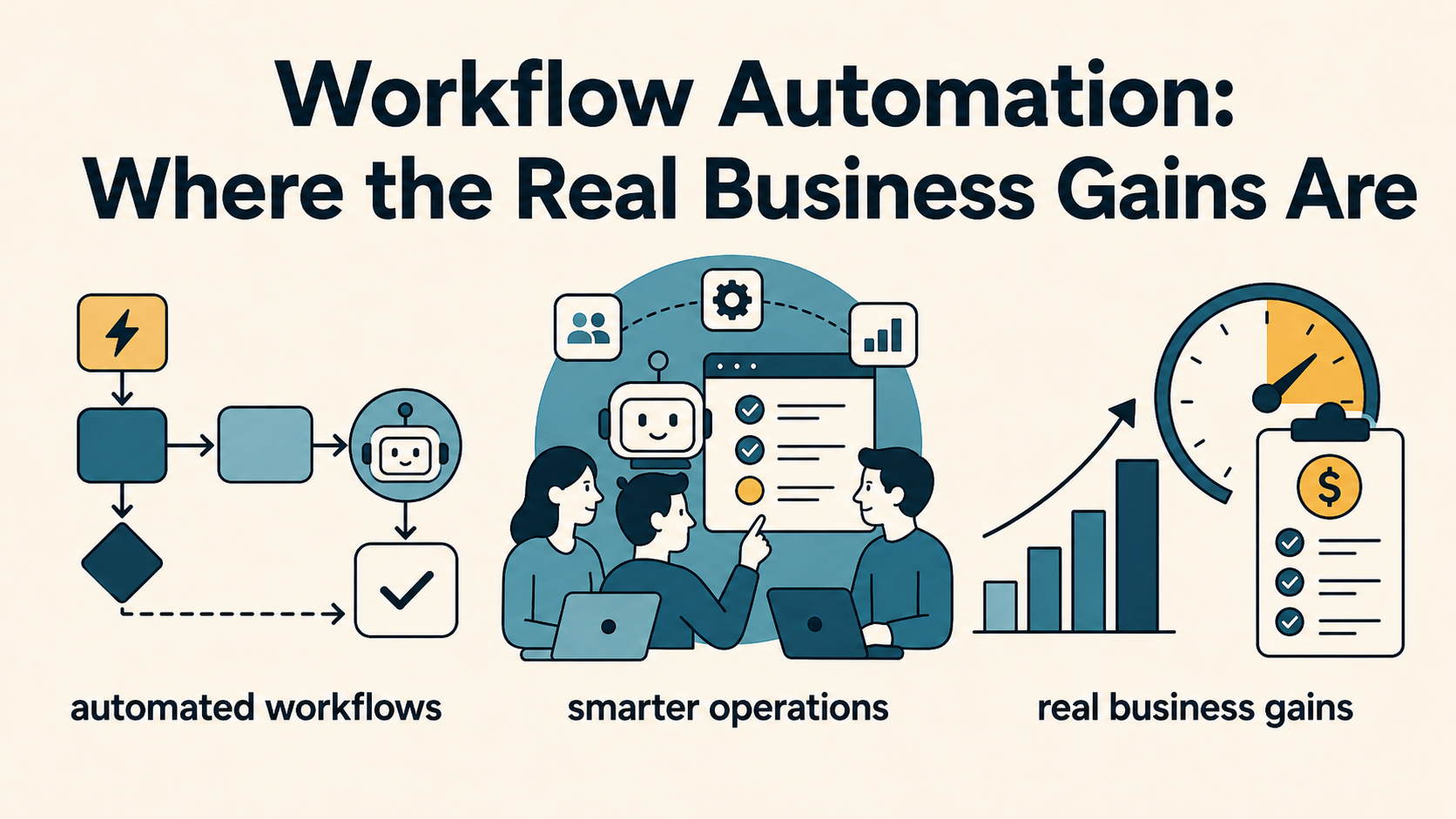 Workflow Automation: Where the Real Business Gains Are